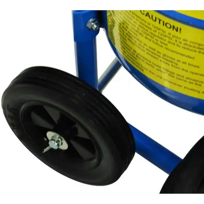 GEKO Zandstraaltank - 19L - Met accessoires - Stabiele constructie - 2,5m slang - Rubberen handgrepen