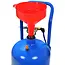 GEKO Zandstraaltank - 19L - Met accessoires - Stabiele constructie - 2,5m slang - Rubberen handgrepen