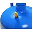 GEKO Zandstraaltank - 19L - Met accessoires - Stabiele constructie - 2,5m slang - Rubberen handgrepen