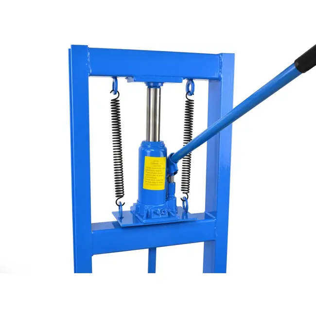 GEKO Hydraulische werkplaatspers - 8 ton - verstelbare werkhoogte - zonder manometer