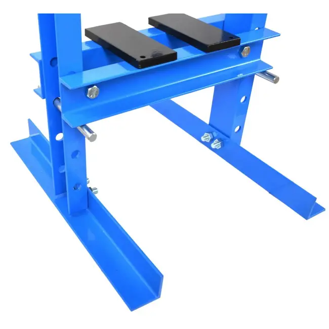 GEKO Hydraulische werkplaatspers - 8 ton - verstelbare werkhoogte - zonder manometer