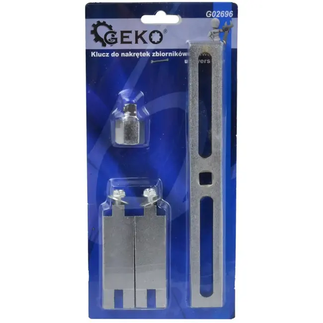 GEKO Universele moersleutel - brandstoftanks - veelzijdig ontwerp