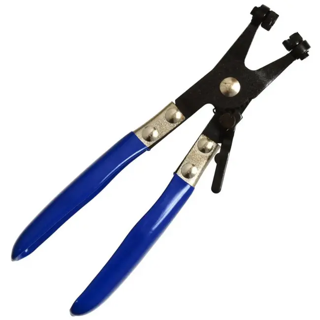 GEKO Slangklemmen-tang - Kruisgreep - Ratelsluiting - PVC Handgrepen