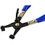 GEKO Slangklemmen-tang - Kruisgreep - Ratelsluiting - PVC Handgrepen