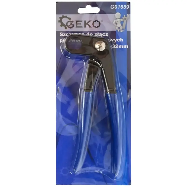 GEKO Pijptang voor brandstofleidingen - ergonomische grip - geschikt voor diverse automerken