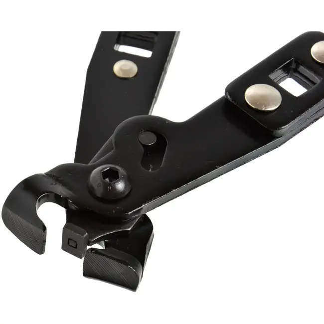 GEKO Oorklem-tang voor aandrijfashoezen - Platte drukplaat - Comfortabele grip