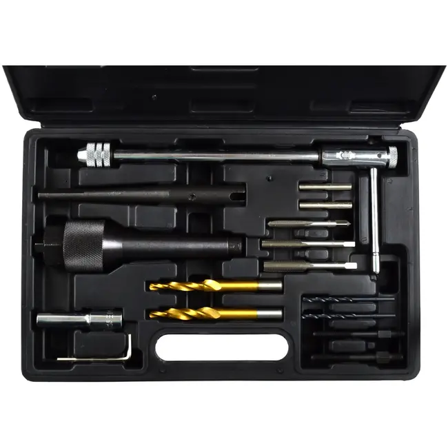 GEKO Glowplug verwijderset - 8-10 mm - Inclusief gereedschap en opbergkoffer