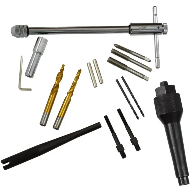 GEKO Glowplug verwijderset - 8-10 mm - Inclusief gereedschap en opbergkoffer