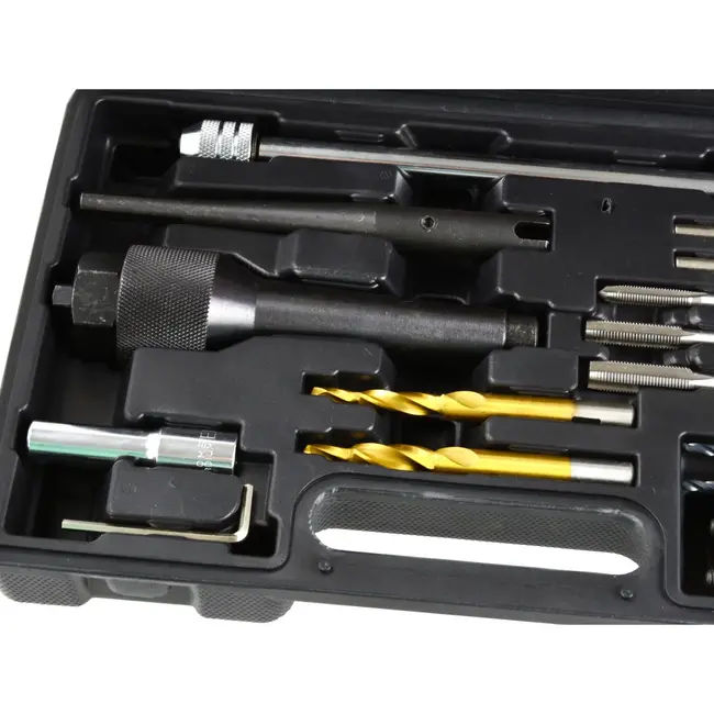 GEKO Glowplug verwijderset - 8-10 mm - Inclusief gereedschap en opbergkoffer