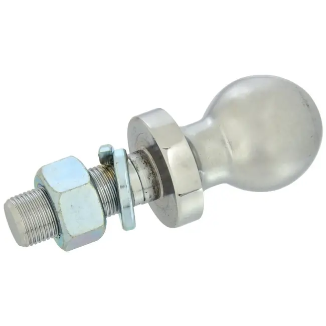 GEKO Verchroomde trekhaakkogel - 50mm - 3500kg - draad 22mm - lengte 136mm