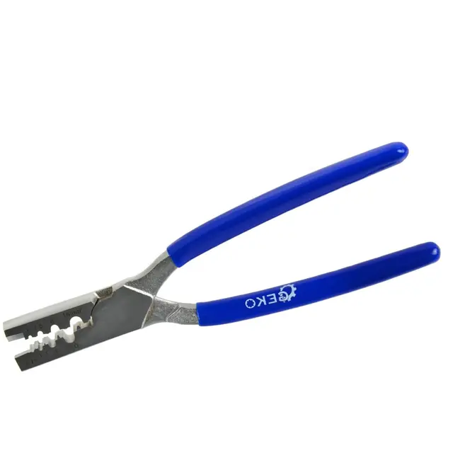 GEKO Kabelkniptang - Crimpbereik 0,5-16 mm² - Kunststof greep - 220 mm lengte
