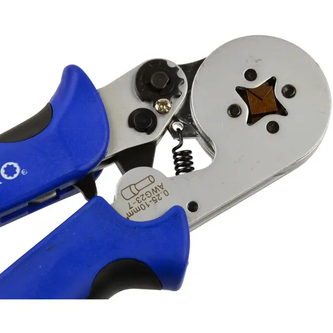 GEKO Zelfinstellende krimptang - vierkante krimp - 0,25-10 mm² - 175 mm lang