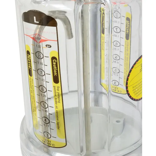 GEKO Olieafzuiger - 80L - Mobiel - Verstelbare opvangpan - Flexibele zuigbuizen