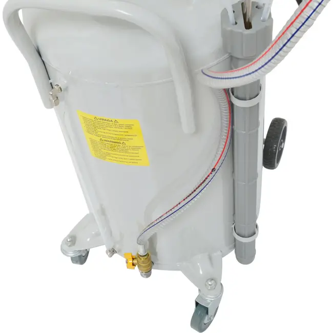 GEKO Olieafzuiger - 80L - Mobiel - Verstelbare opvangpan - Flexibele zuigbuizen