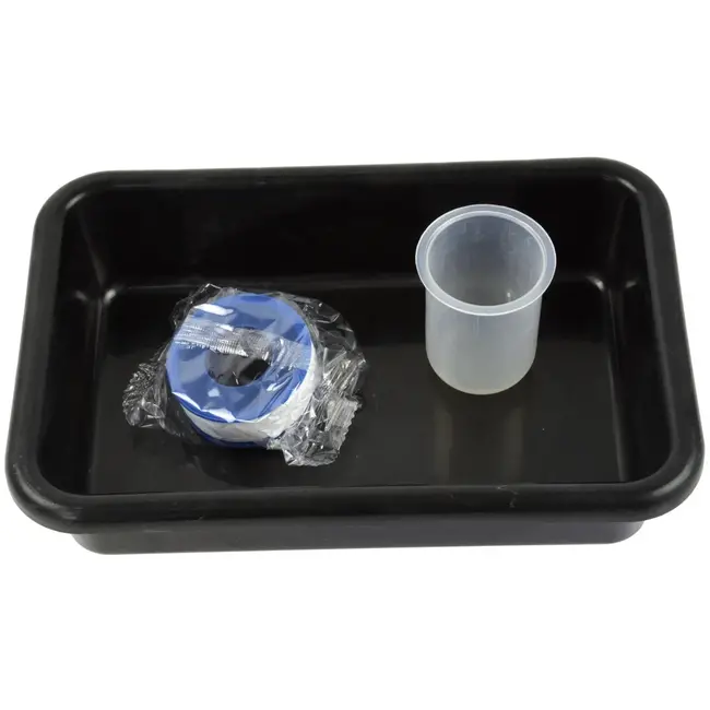 GEKO Olieafzuiger - 80L - Mobiel - Verstelbare opvangpan - Flexibele zuigbuizen