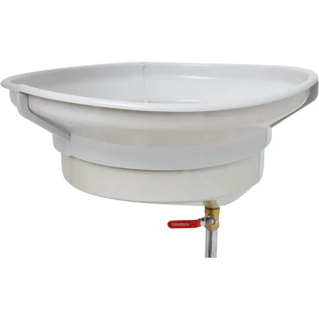 GEKO Olieafzuiger - 80L - Mobiel - Verstelbare opvangpan - Flexibele zuigbuizen