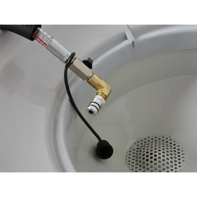 GEKO Olieafzuiger - 80L - Mobiel - Verstelbare opvangpan - Flexibele zuigbuizen