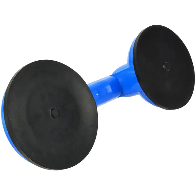 GEKO Dubbele zuignap - 115 mm - 70 kg draagkracht - kunststof en rubber