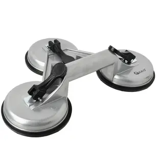 GEKO Drievoudige zuignap - Aluminium - 115 mm - Max. 130 kg draagvermogen