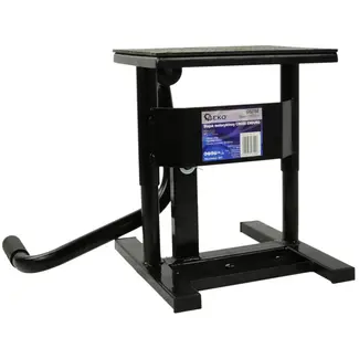 GEKO Motorstandaard - Versterkte Constructie - Antislip - 160 kg Draagvermogen - Verstelbare Hoogte 240-350 mm