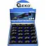GEKO Universeel mes - 18mm afbreekbaar lemmet - Antislip handgreep - 165mm lengte