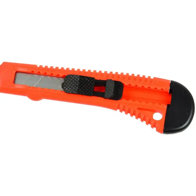 GEKO Utility mes - Compact - Breekbaar Stalen Lemmet - 18 mm - Lichtgewicht Design