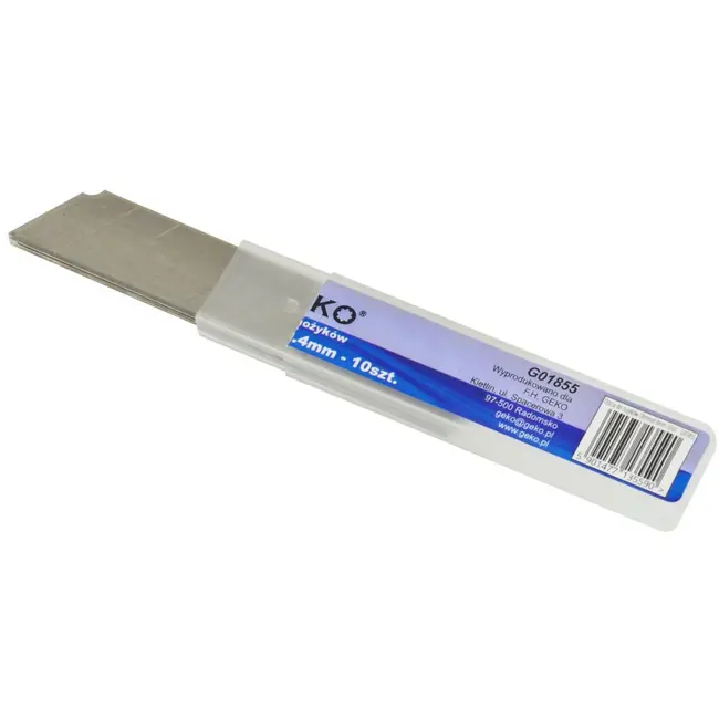 GEKO Snap-off mesjes - 18 mm breed - Verpakt per 10 stuks