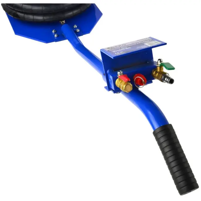 GEKO Ballonkrik - 3 Ton - Verstelbaar 135-400 mm - Versterkt Rubber - Veiligheidsklep