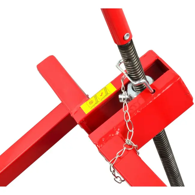 GEKO Handmatige lifter voor ATV/UTV - Staal - 680 kg draagvermogen - 130-430 mm hoogtebereik