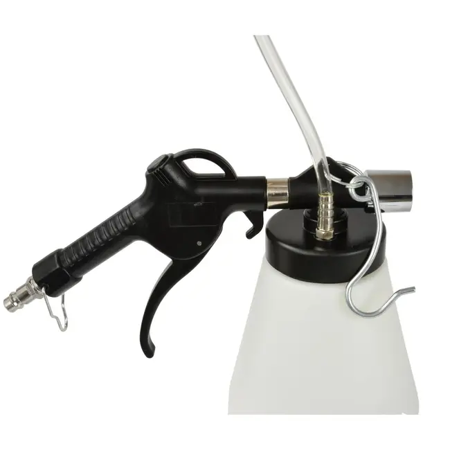 GEKO Remontluchter - Compleet Set - 0,75L Capaciteit - 6-12 Bar Druk - Inclusief 2m Slang en Adapters