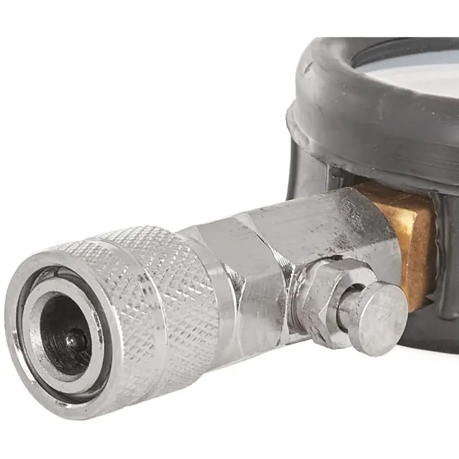 GEKO Compressietester set - max. 20 bar - flexibele slang - 4 schroefdraadmaten