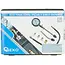 GEKO Compressietester set - max. 20 bar - flexibele slang - 4 schroefdraadmaten