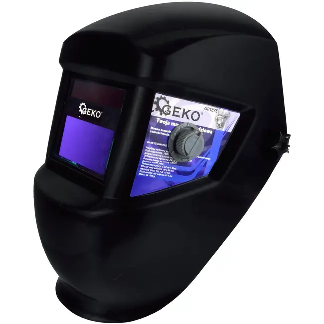 GEKO Automatisch verduisterend lasmasker - verstelbaar - lichtgewicht - UV/IR bescherming
