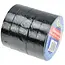 GEKO Isolatietape - Vlamvertragend - Zwart - 17mm x 25m - 5 stuks