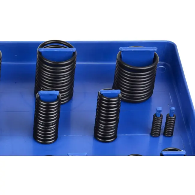 GEKO 419-delige o-ring set - universeel - hitte- en oliebestendig - in kunststof doos