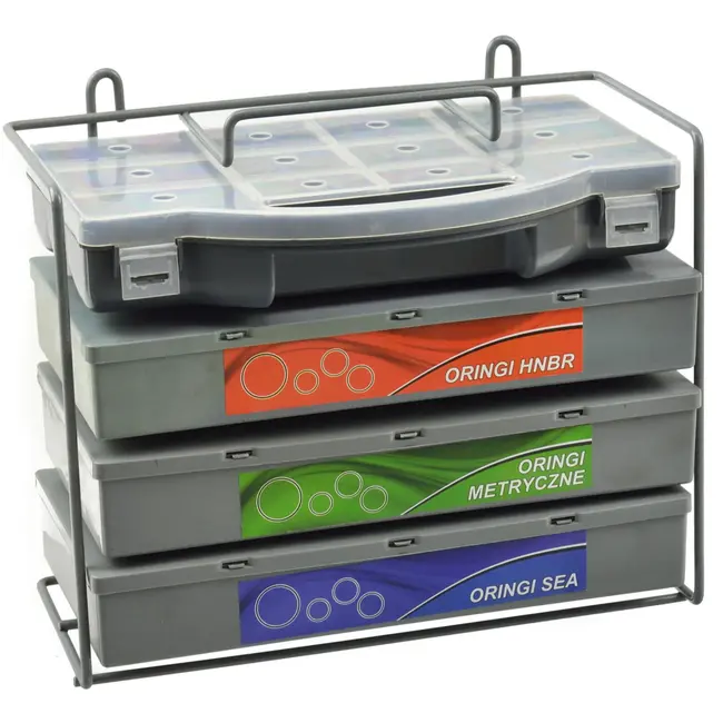 GEKO O-ring assortiment - 900 stuks - HNBR en NBR - Diverse maten - Hoge temperatuur- en slijtvastheid