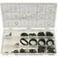 GEKO Extern circlip assortiment 300 stuks in 18 maten van 3-32 mm met kunststof opbergdoos