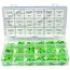 GEKO Groene O-ring set - 270 stuks - Diverse maten - Handige assortimentsdoos