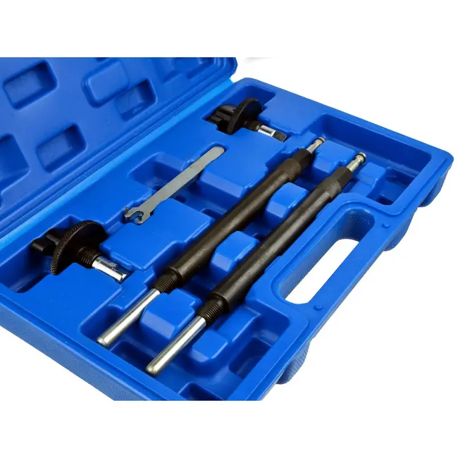 GEKO Motorvergrendelset - Precisieblokkering - Chroomstaal - Voor 1.2 16V motoren