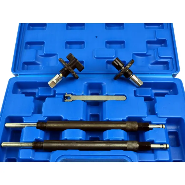 GEKO Motorvergrendelset - Precisieblokkering - Chroomstaal - Voor 1.2 16V motoren