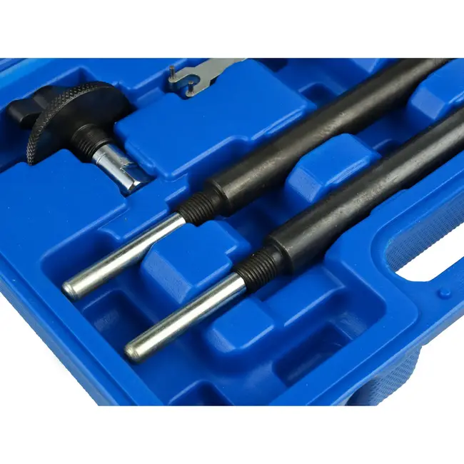 GEKO Motorvergrendelset - Precisieblokkering - Chroomstaal - Voor 1.2 16V motoren