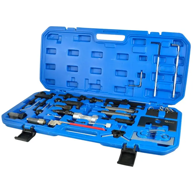 GEKO Grote set motorafstelgereedschap voor VAG-groep benzine- en dieselmotoren