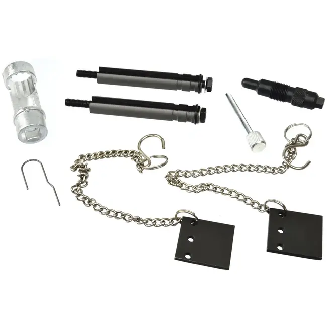 GEKO Uitgebreide nokkenas uitlijnset voor V6/V8 TDI motoren - Inclusief brandstofpomp pin en Lambda sleutel 22mm