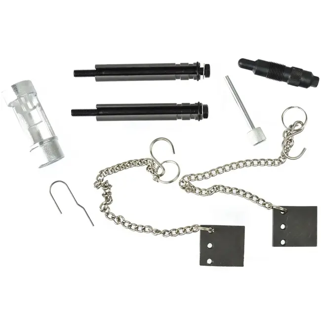 GEKO Uitgebreide nokkenas uitlijnset voor V6/V8 TDI motoren - Inclusief brandstofpomp pin en Lambda sleutel 22mm