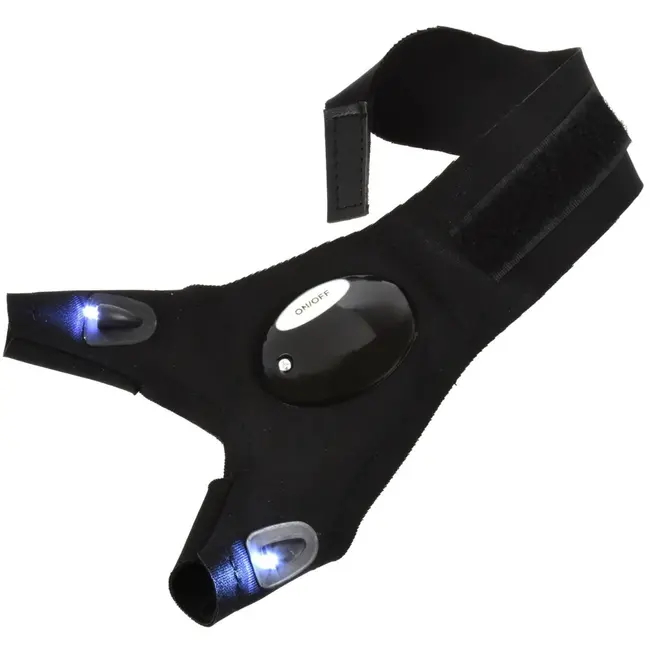 GEKO Handschoen met LED-verlichting - Universele maat - Voor nachtelijke activiteiten