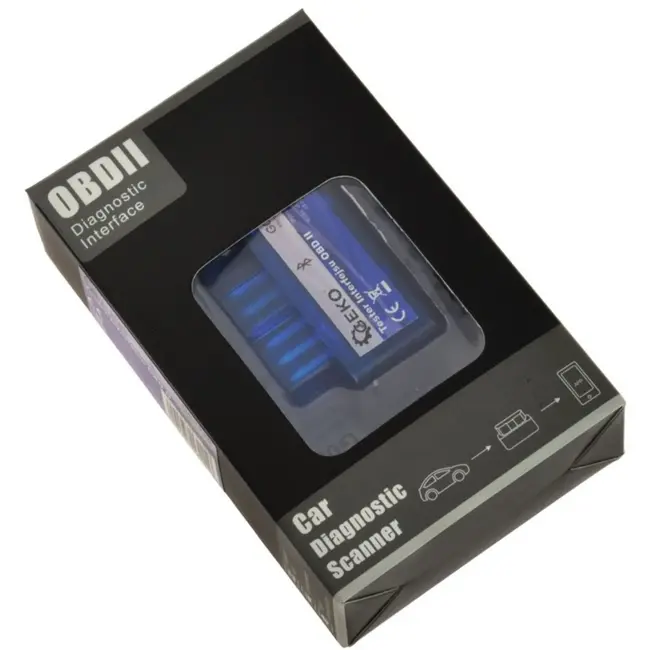 GEKO Mini auto tester - draadloze OBD II scanner - compatibel met Android en Windows - compact ontwerp