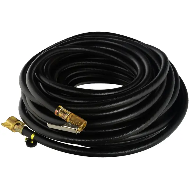 GEKO Luchtslang - 18 meter - Met ventiel en schroefaansluiting