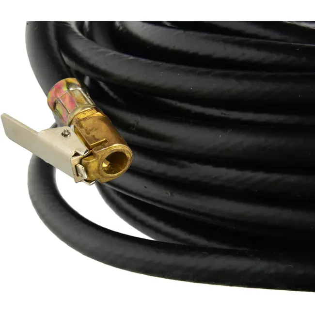 GEKO Luchtslang - 18 meter - Met ventiel en schroefaansluiting