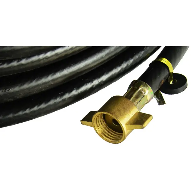 GEKO Luchtslang - 18 meter - Met ventiel en schroefaansluiting