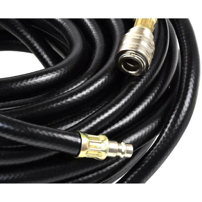 GEKO Rubberen luchtslang - 15 m - olie- en slijtvast - 10x15 mm - 20 bar werkdruk